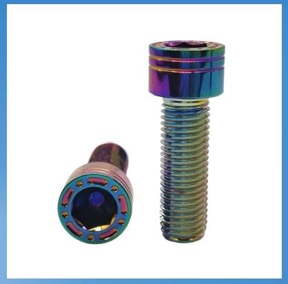 Hexagon socket dot screws