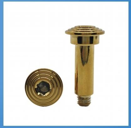 Inner hexagon double circle step handle screw