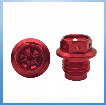 Magnetic oil drain screw