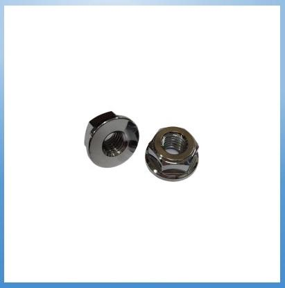 External hexagon smooth nut